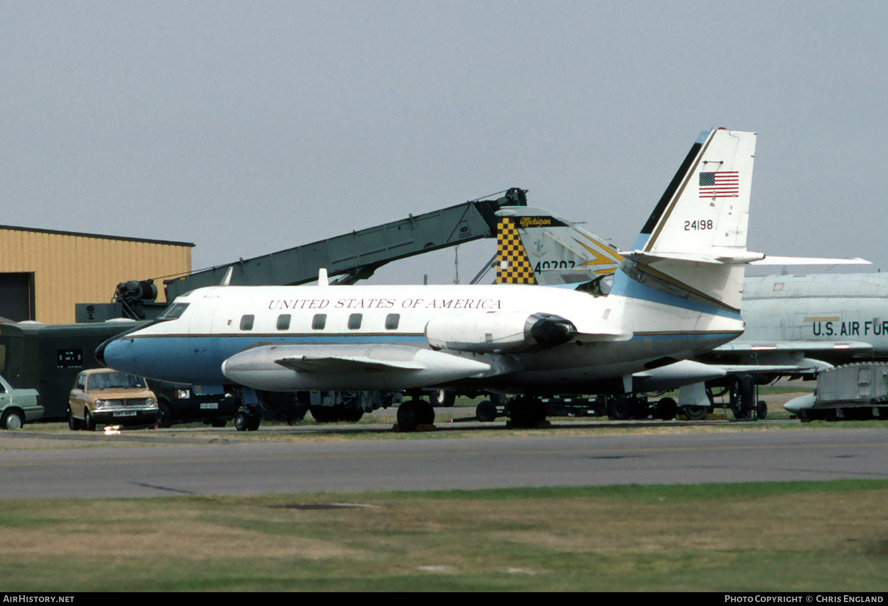 Aircraft Photo of 62-4198 / 24198 | Lockheed VC-140B JetStar | USA - Air Force | AirHistory.net #795144