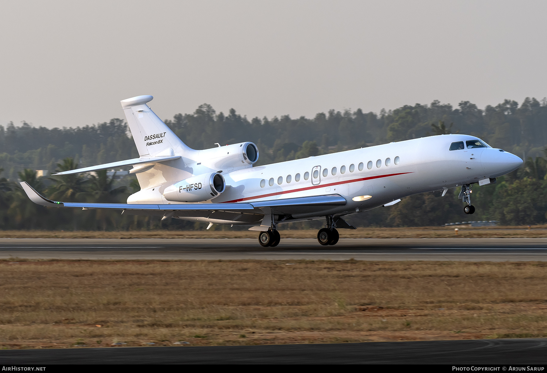 Aircraft Photo of F-HFSD | Dassault Falcon 8X | Dassault | AirHistory.net #795145