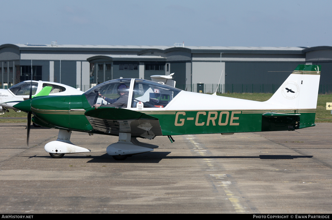 Aircraft Photo of G-CROE | Robin HR-200-120B | AirHistory.net #795163