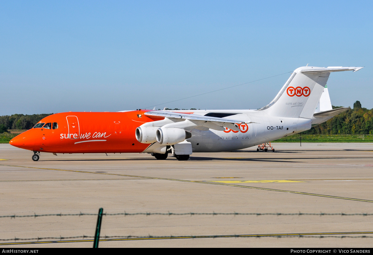 Aircraft Photo of OO-TAF | British Aerospace BAe-146-300QT Quiet Trader | TNT Airways | AirHistory.net #795178