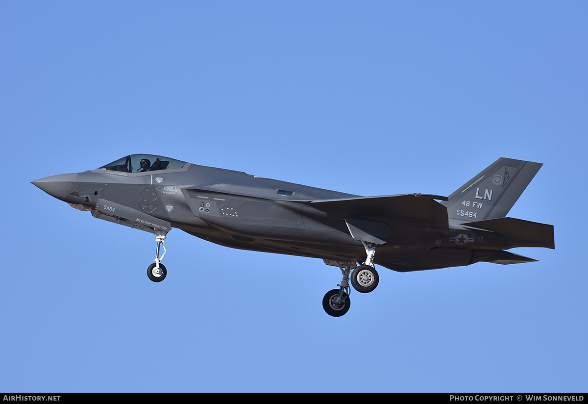 Aircraft Photo of 19-5484 / AF19-5484 | Lockheed Martin F-35A Lightning II | USA - Air Force | AirHistory.net #795193