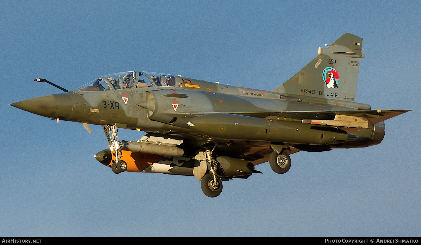 Aircraft Photo of 659 | Dassault Mirage 2000D | France - Air Force | AirHistory.net #795221