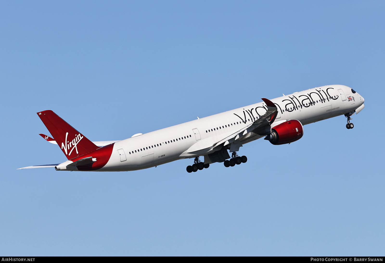 Aircraft Photo of G-VBOB | Airbus A350-1041 | Virgin Atlantic Airways | AirHistory.net #795224