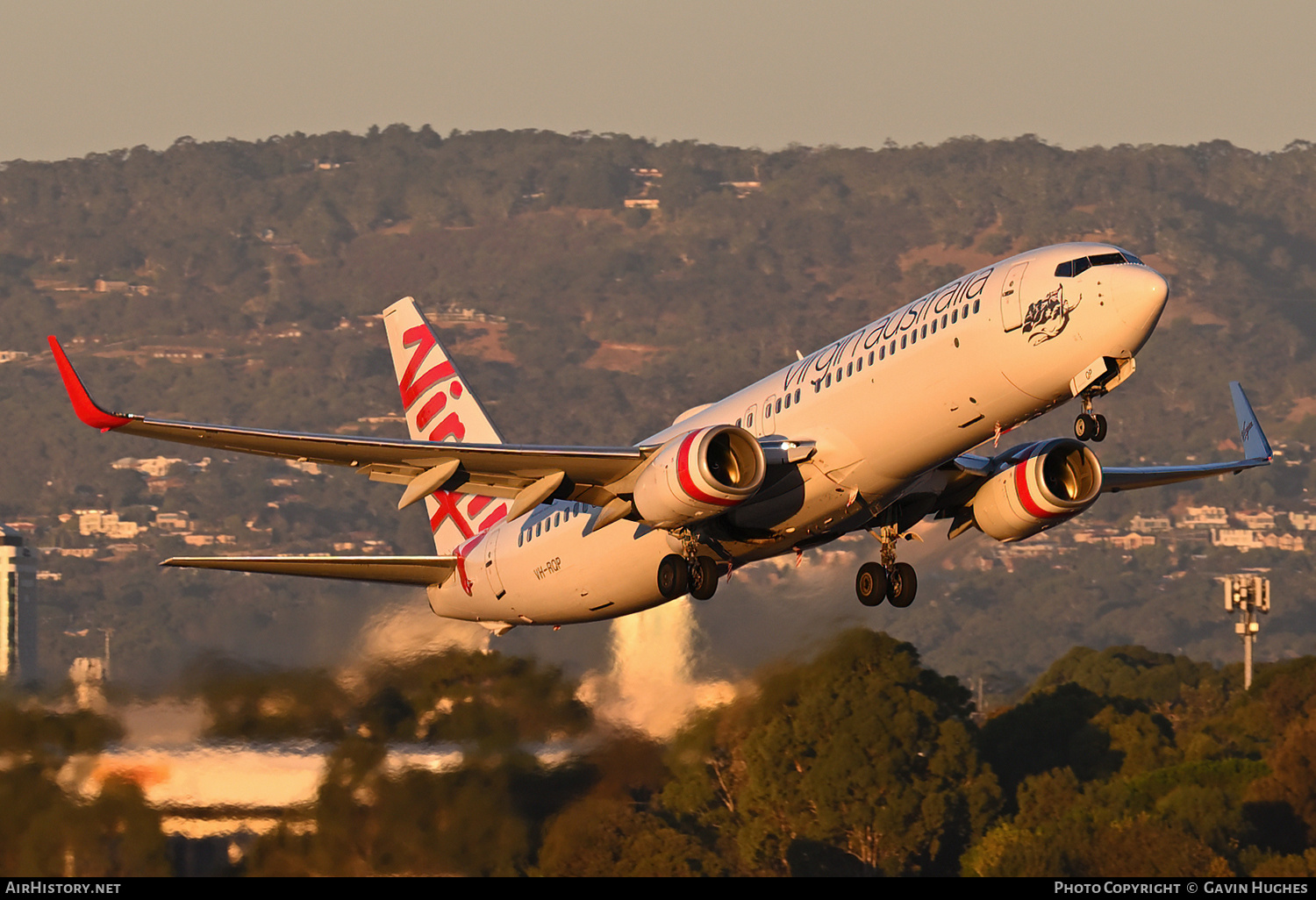 Aircraft Photo of VH-RQP | Boeing 737-8FE | Virgin Australia Airlines | AirHistory.net #795225