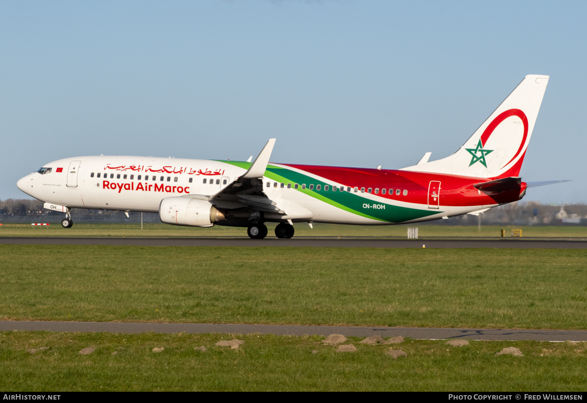 Aircraft Photo of CN-ROH | Boeing 737-85P | Royal Air Maroc - RAM | AirHistory.net #795229