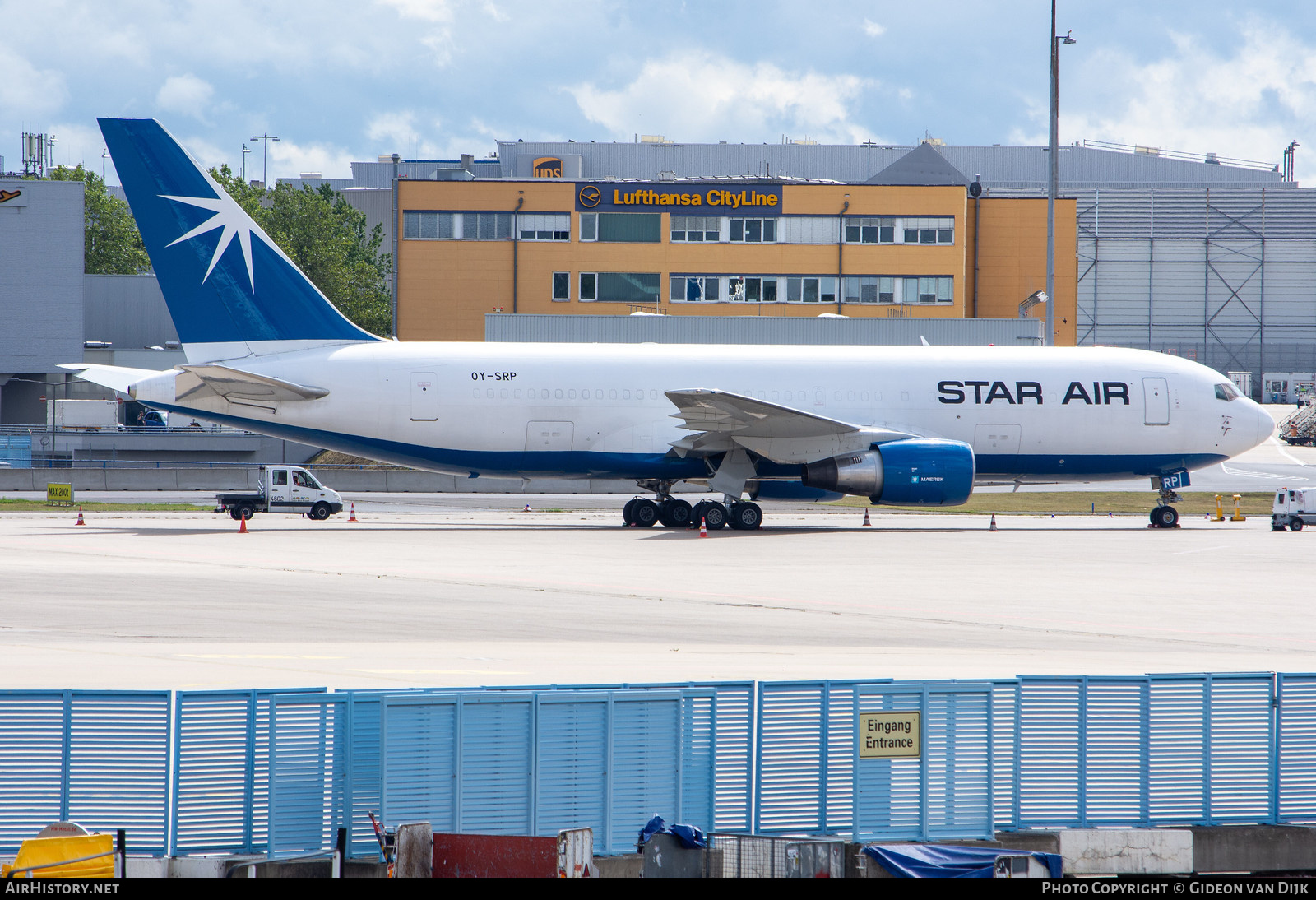 Aircraft Photo of OY-SRP | Boeing 767-232(BDSF) | Star Air | AirHistory.net #795238