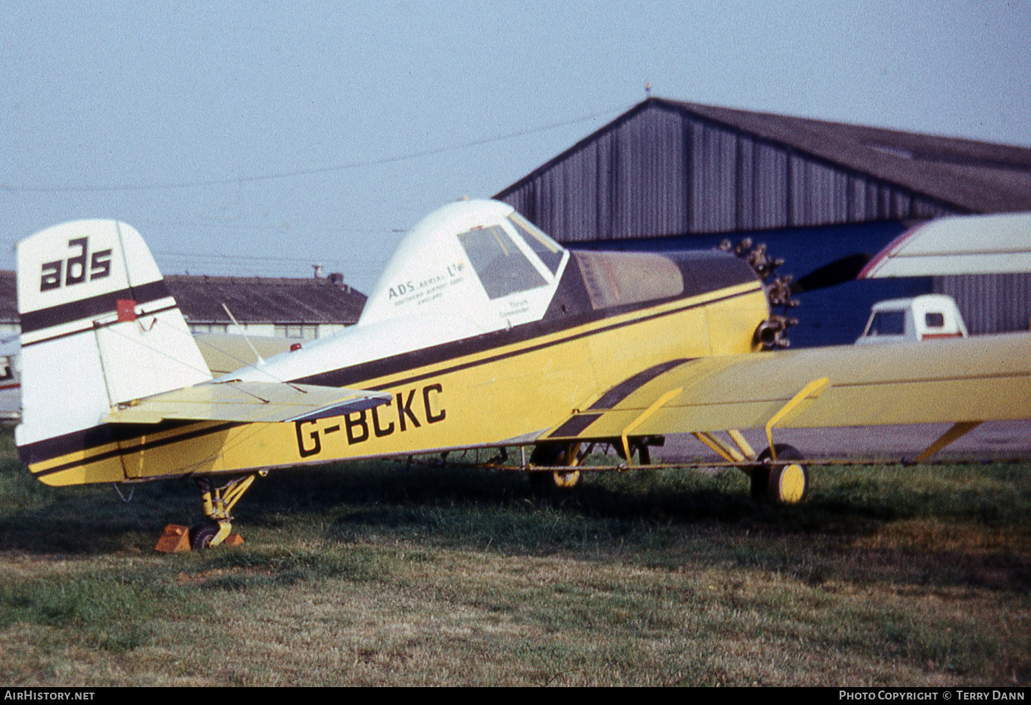 Aircraft Photo of G-BCKC | Rockwell S2R-600 Thrush Commander | ADS Aerial | AirHistory.net #795264