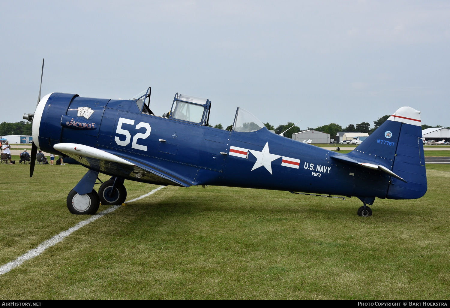 Aircraft Photo of N777BT | North American Harvard Mk4 | USA - Navy | AirHistory.net #795269