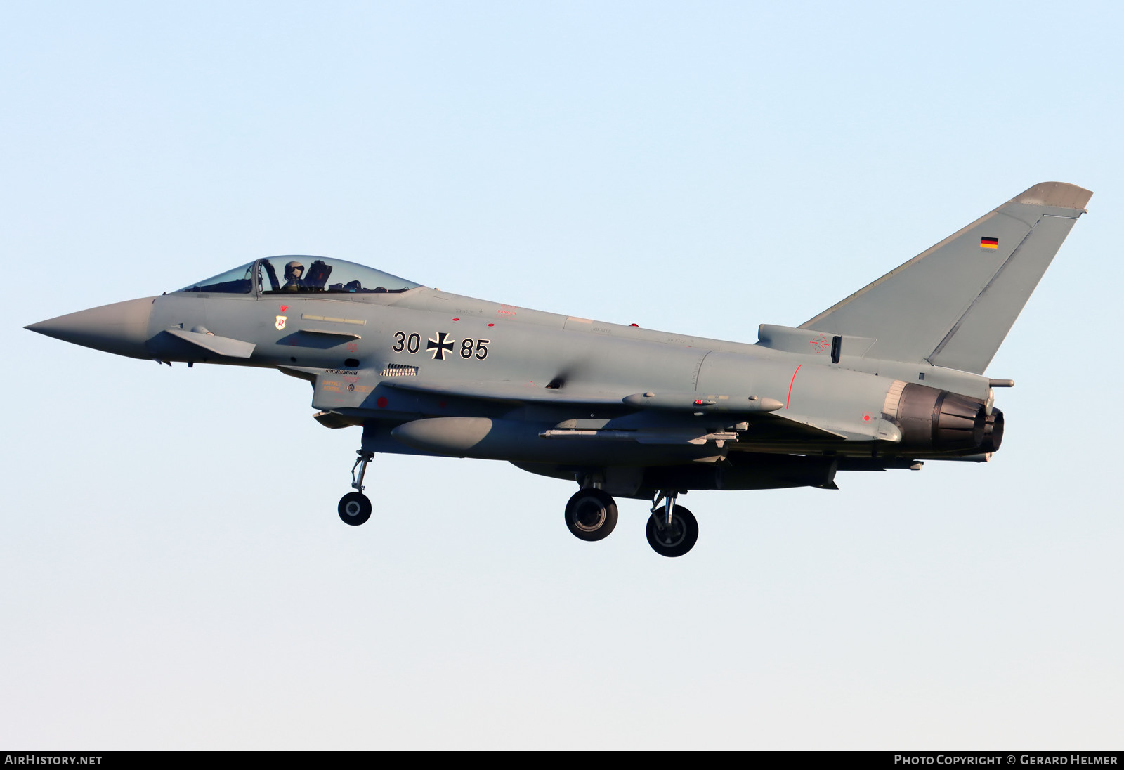Aircraft Photo of 3085 | Eurofighter EF-2000 Typhoon S | Germany - Air Force | AirHistory.net #795275