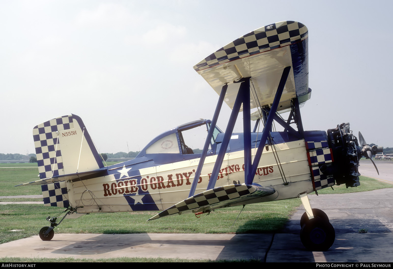 Aircraft Photo of N8555H / N555H | Grumman American G-164A Super Ag-Cat | Rosie O'Grady's Flying Circus | AirHistory.net #795284