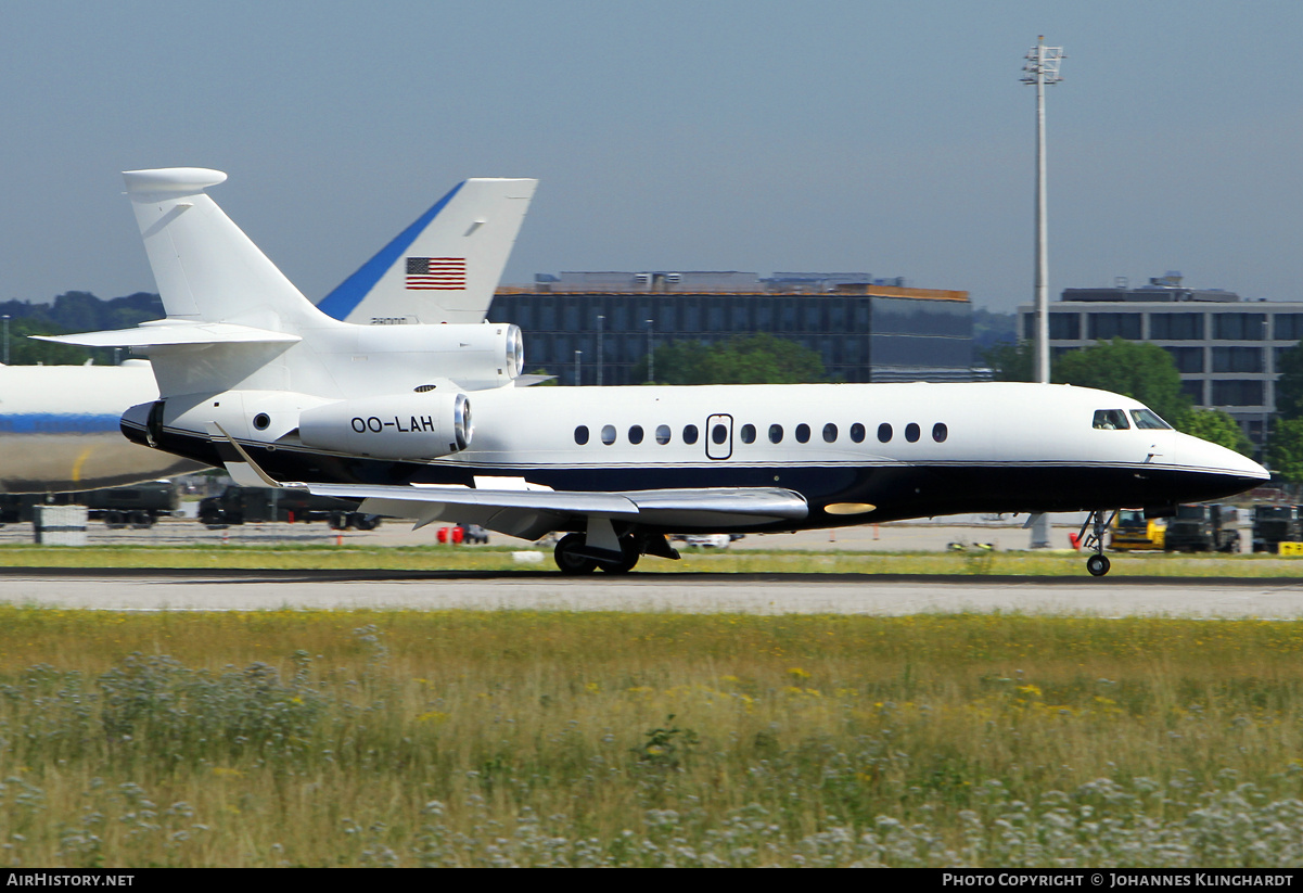 Aircraft Photo of OO-LAH | Dassault Falcon 7X | AirHistory.net #795310