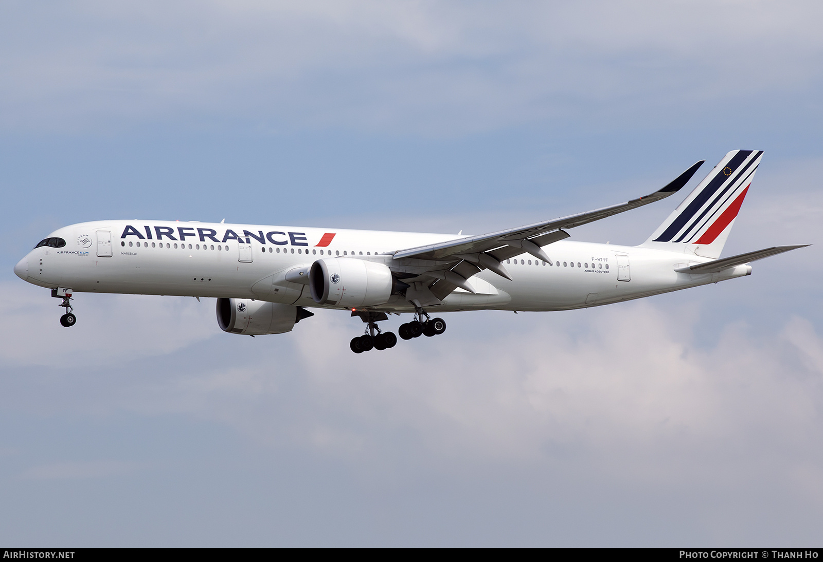 Aircraft Photo of F-HTYF | Airbus A350-941 | Air France | AirHistory.net #795319