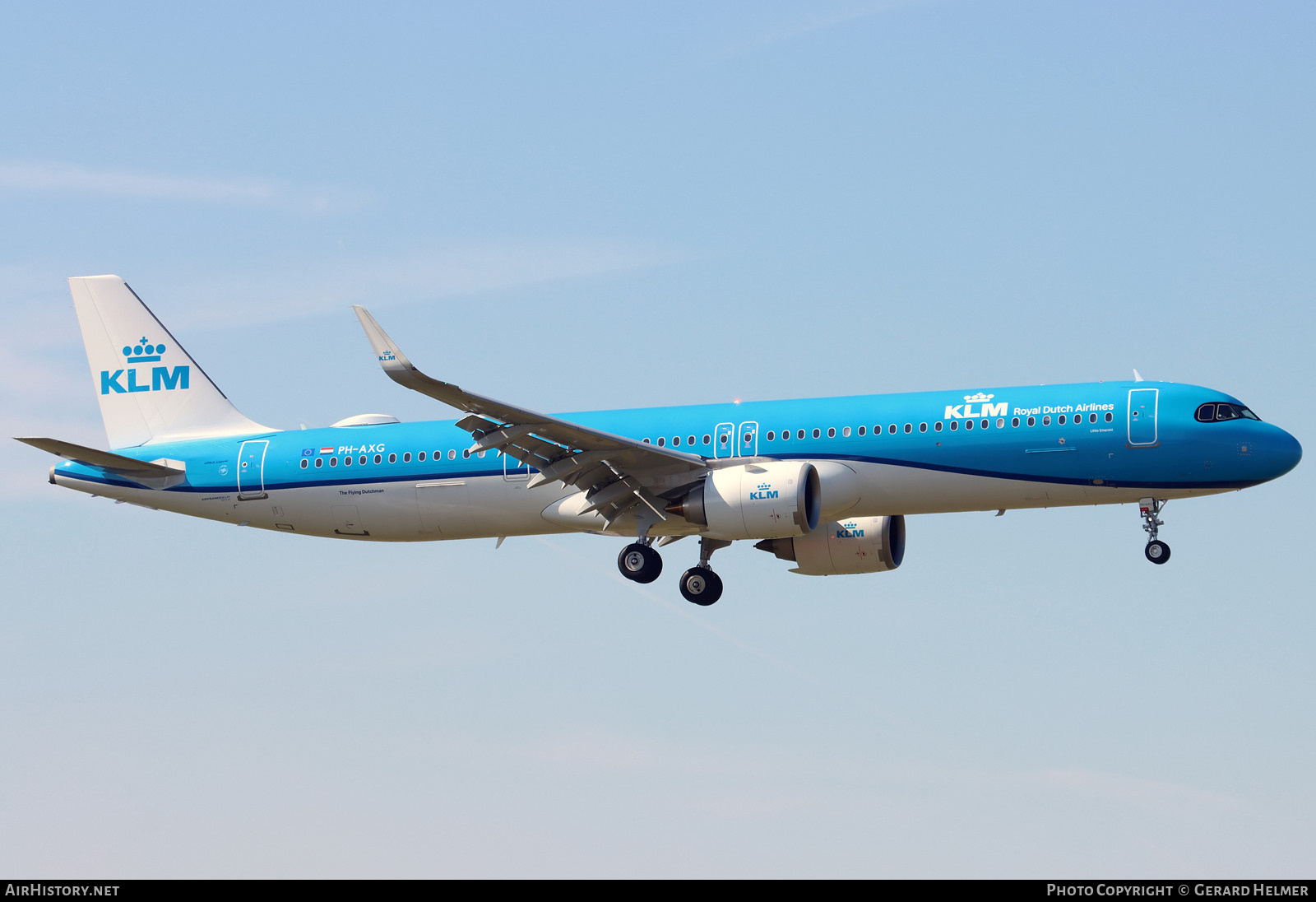 Aircraft Photo of PH-AXG | Airbus A321-252NX | KLM - Royal Dutch Airlines | AirHistory.net #795323