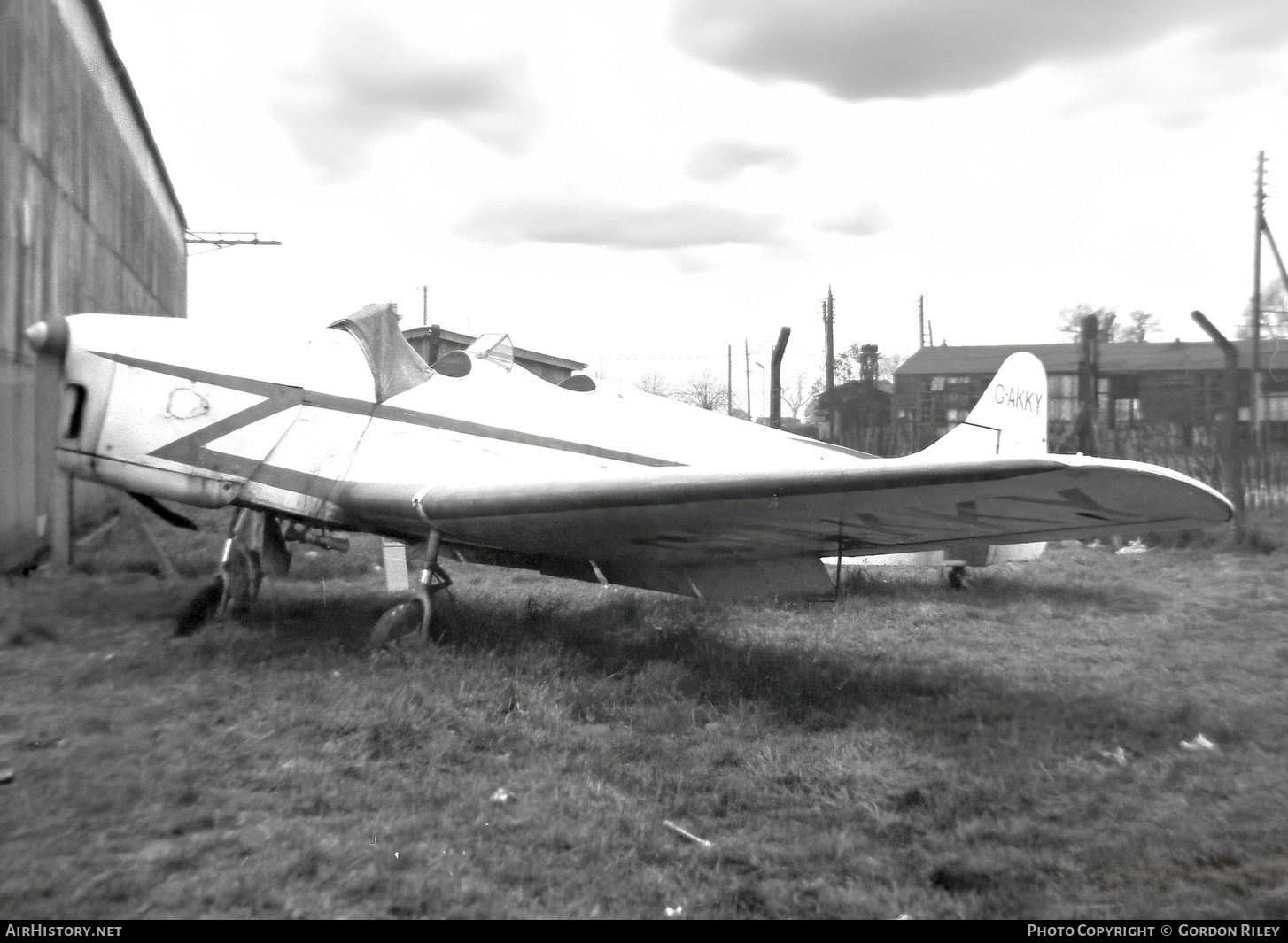 Aircraft Photo of G-AKKY | Miles M.14A Hawk Trainer 3 | AirHistory.net #795327