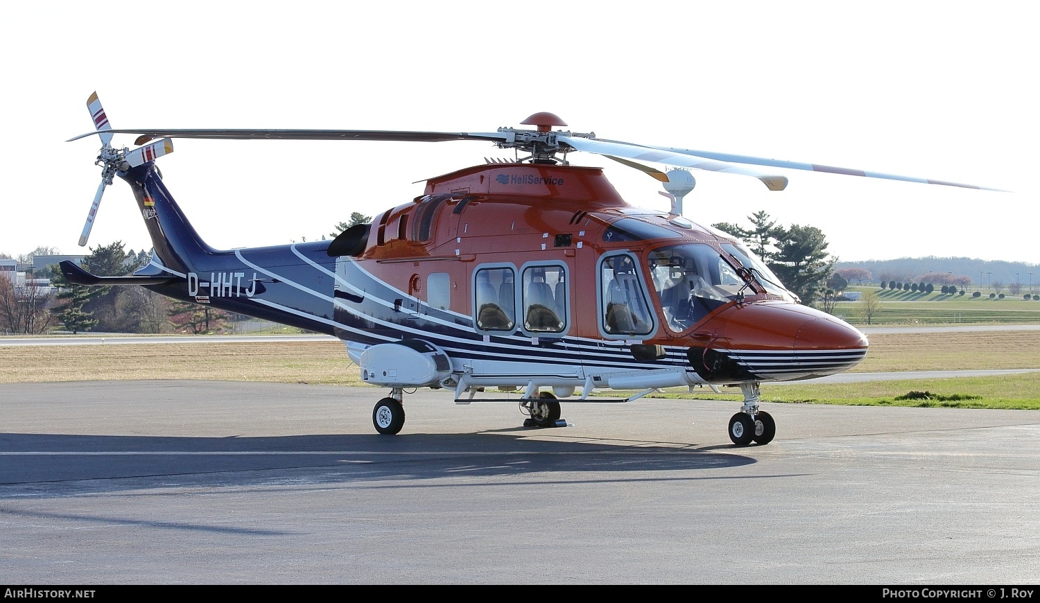 Aircraft Photo of D-HHTJ | AgustaWestland AW-169 | Heli Service | AirHistory.net #795342