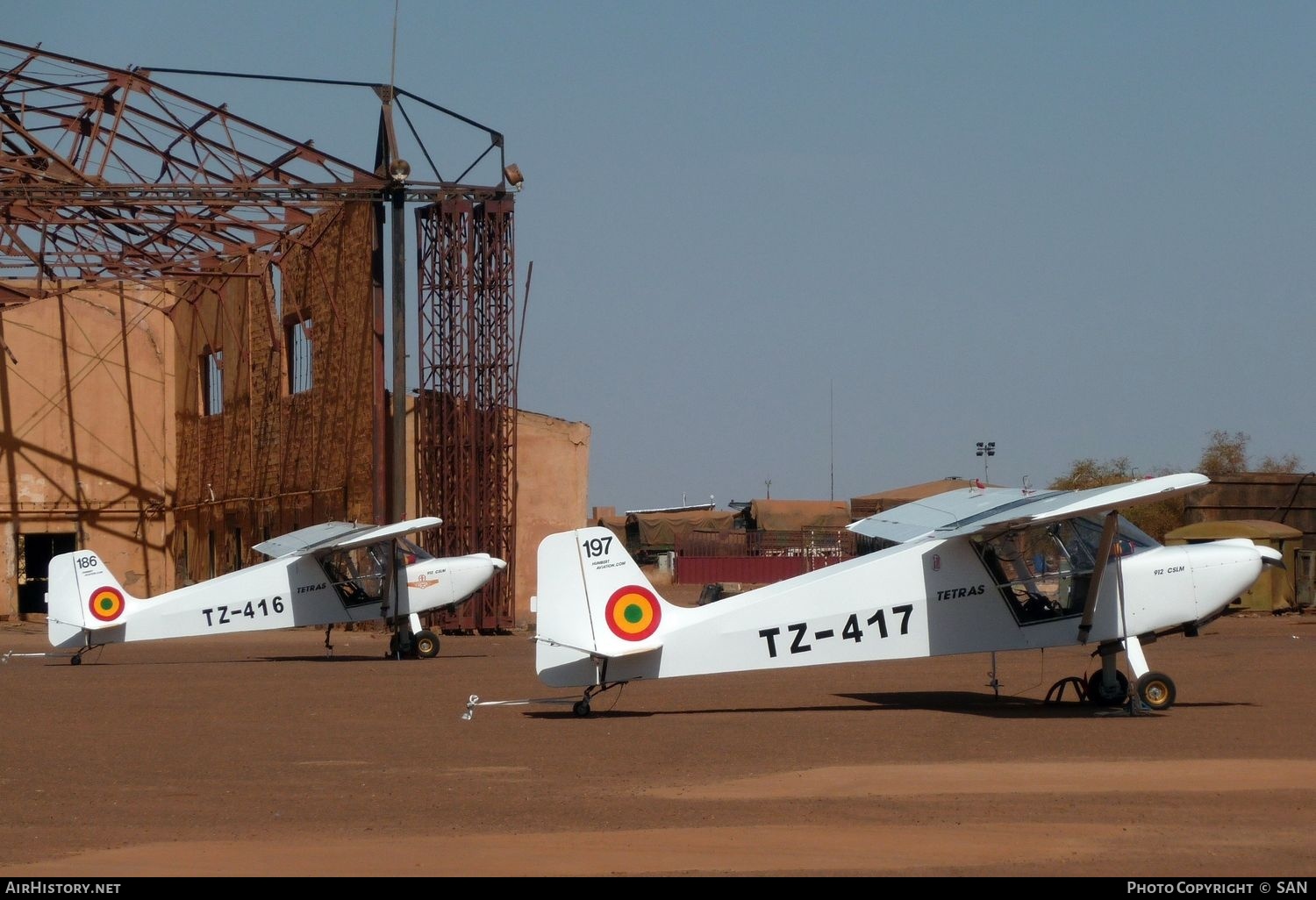 Aircraft Photo of TZ-417 | Humbert Tetras 912 CSLM | Mali - Air Force | AirHistory.net #795344