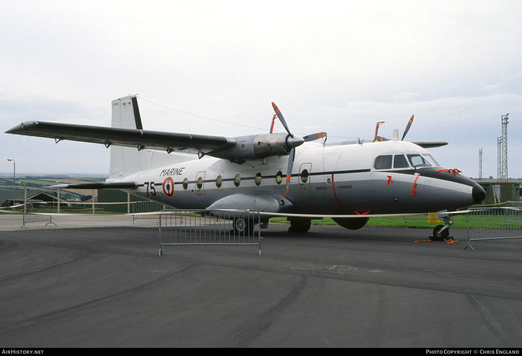 Aircraft Photo of 75 | Aerospatiale N-262E | France - Navy | AirHistory.net #795350