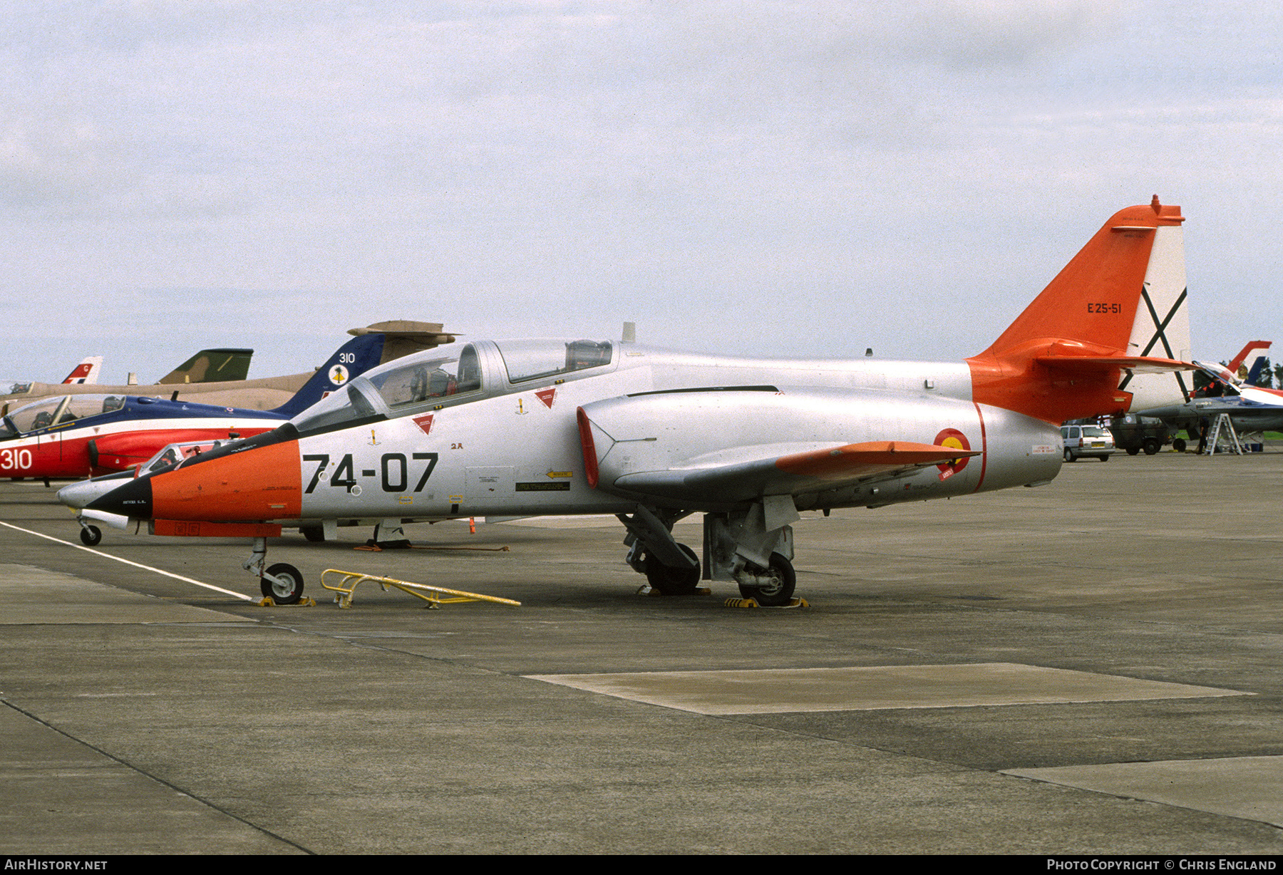 Aircraft Photo of E.25-51 | CASA C101EB Aviojet | Spain - Air Force | AirHistory.net #795357