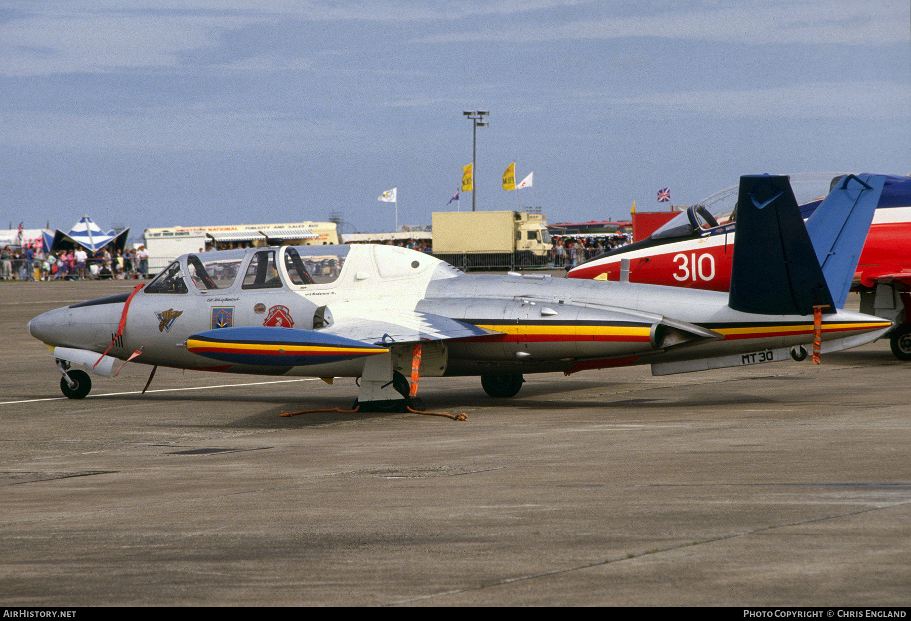 Aircraft Photo of MT30 | Fouga CM-170R Magister | Belgium - Air Force | AirHistory.net #795363