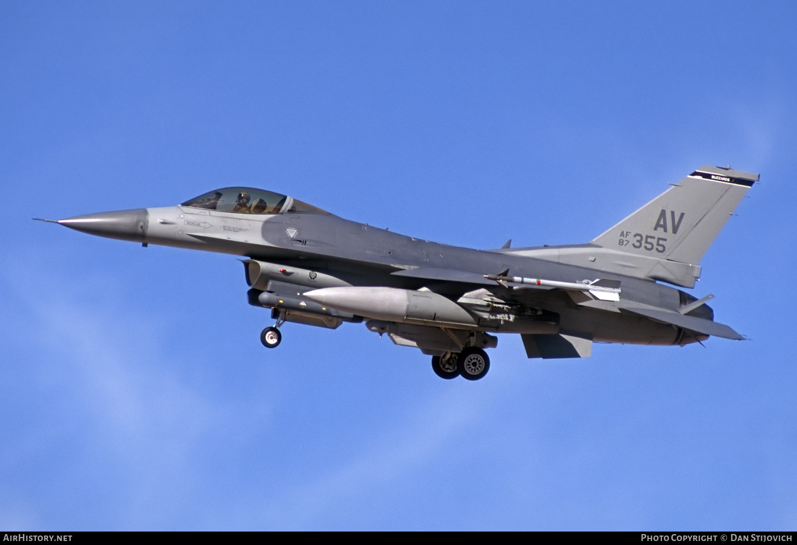 Aircraft Photo of 87-0355 / AF87-355 | General Dynamics F-16CM Fighting Falcon | USA - Air Force | AirHistory.net #795367