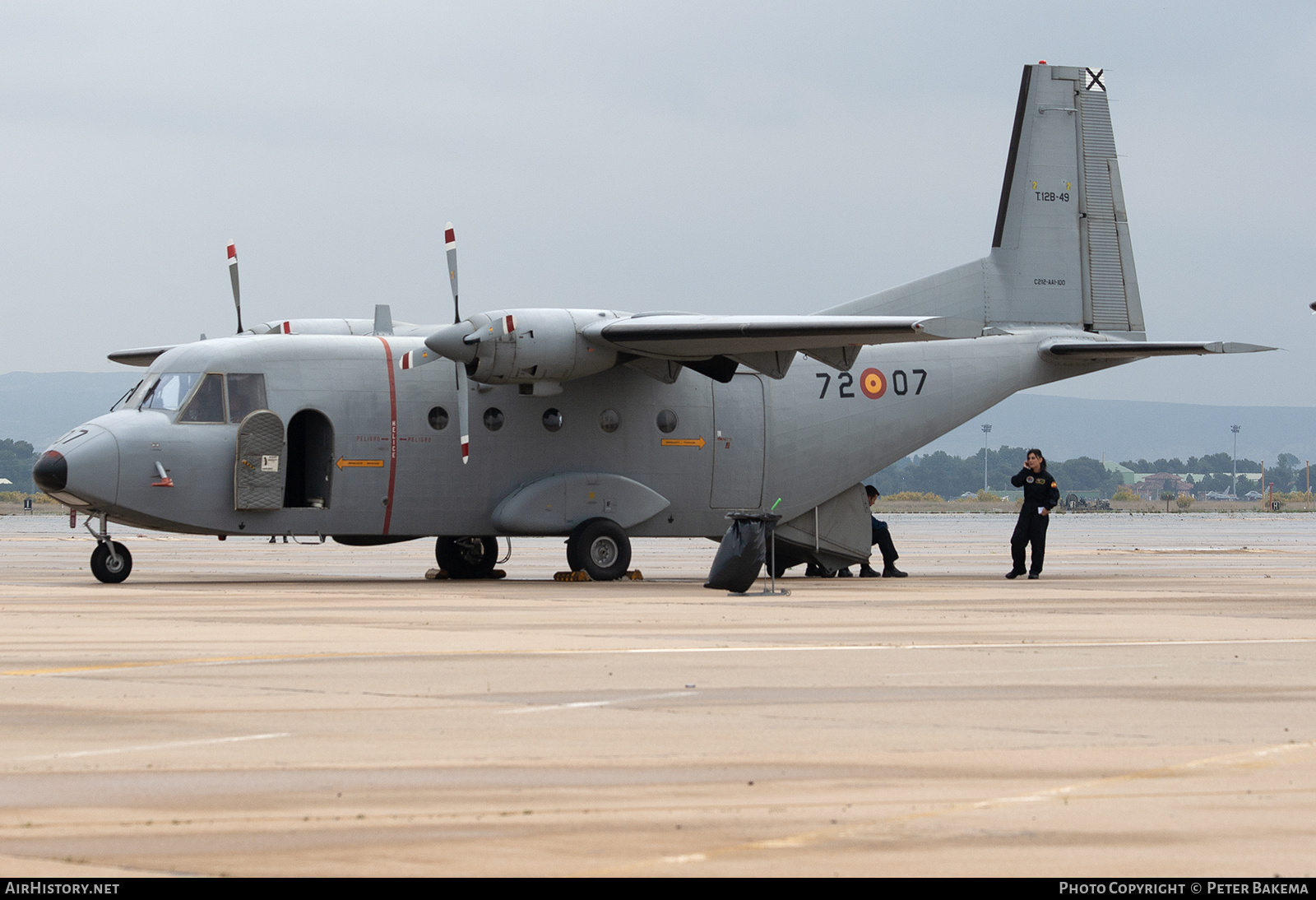 Aircraft Photo of T.12B-49 | CASA C-212-100 Aviocar | Spain - Air Force | AirHistory.net #795368