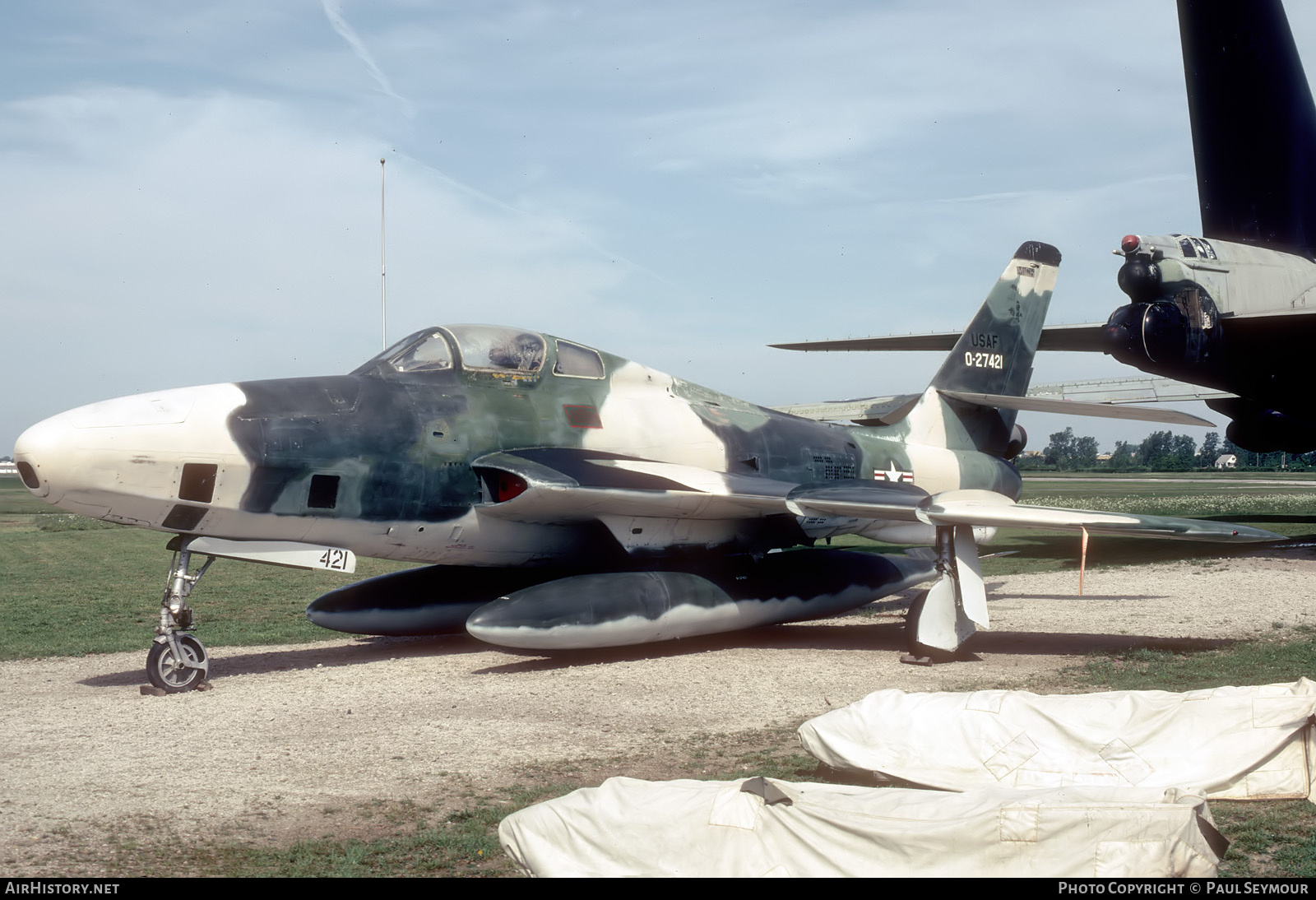 Aircraft Photo of 52-7421 / 0-27421 | Republic RF-84F Thunderflash | USA - Air Force | AirHistory.net #795371