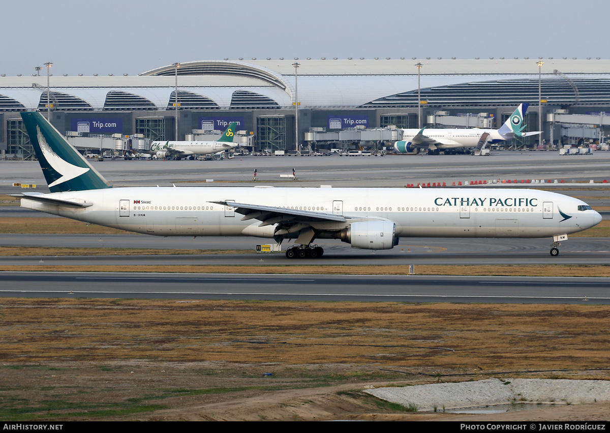 Aircraft Photo of B-HNM | Boeing 777-367 | Cathay Pacific Airways | AirHistory.net #795372