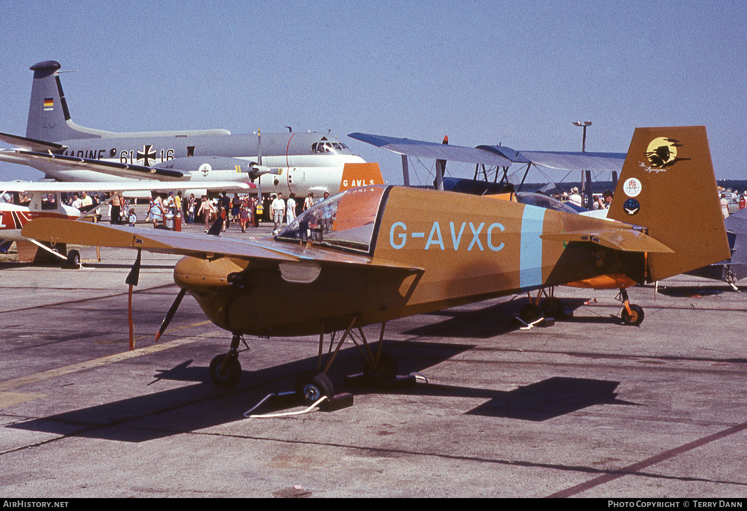Aircraft Photo of G-AVXC | Tipsy T-66 Nipper 3 | AirHistory.net #795392