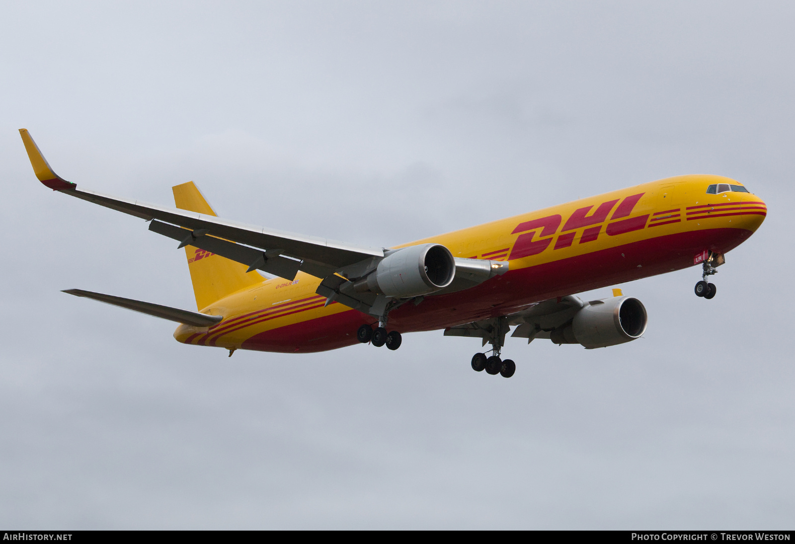 Aircraft Photo of G-DHLR | Boeing 767-316/ER(BCF) | DHL International | AirHistory.net #795419