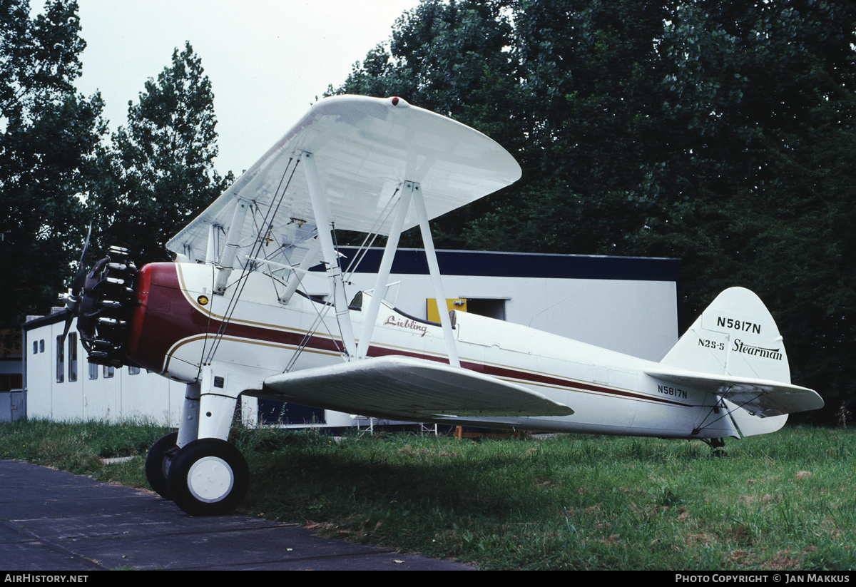 Aircraft Photo of N5817N | Boeing N2S-5 Kaydet (E75) | AirHistory.net #795451