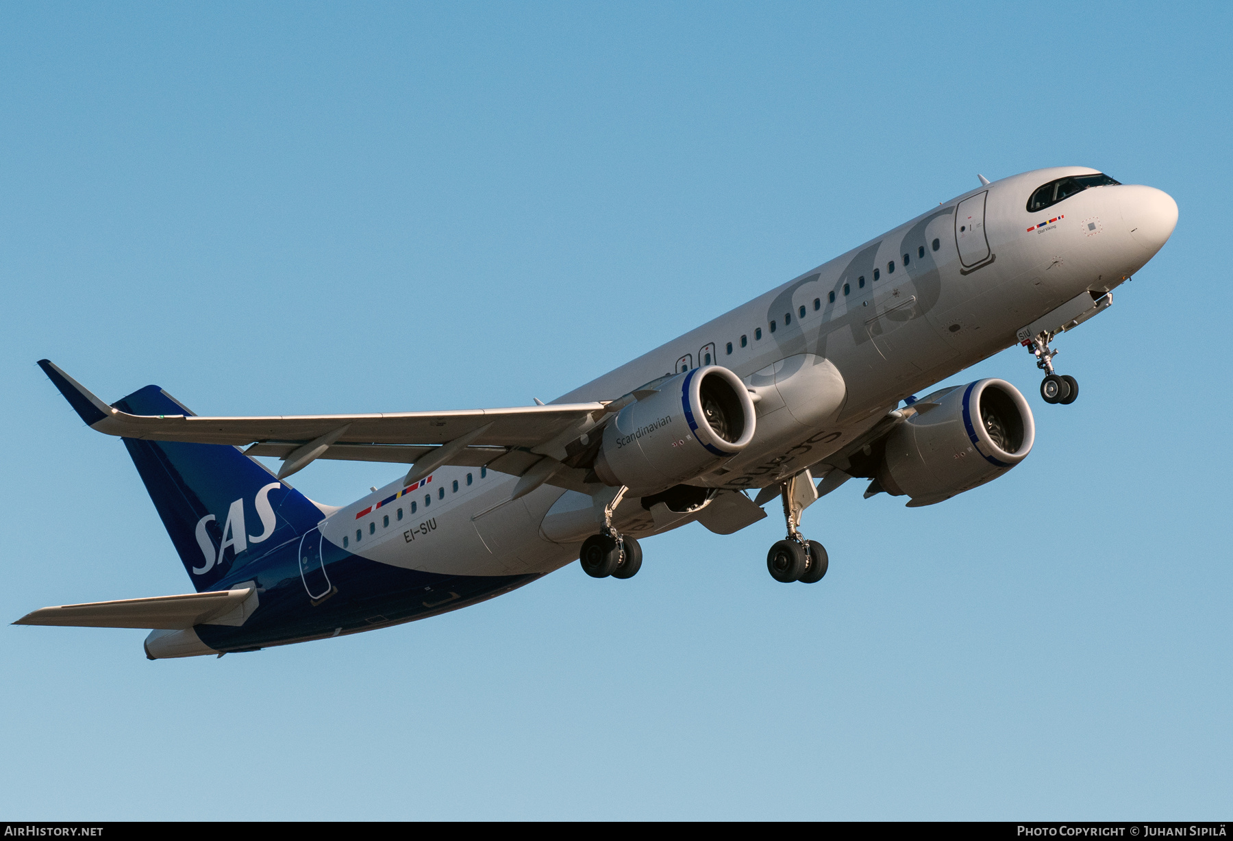 Aircraft Photo of EI-SIU | Airbus A320-251N | Scandinavian Airlines - SAS | AirHistory.net #795457