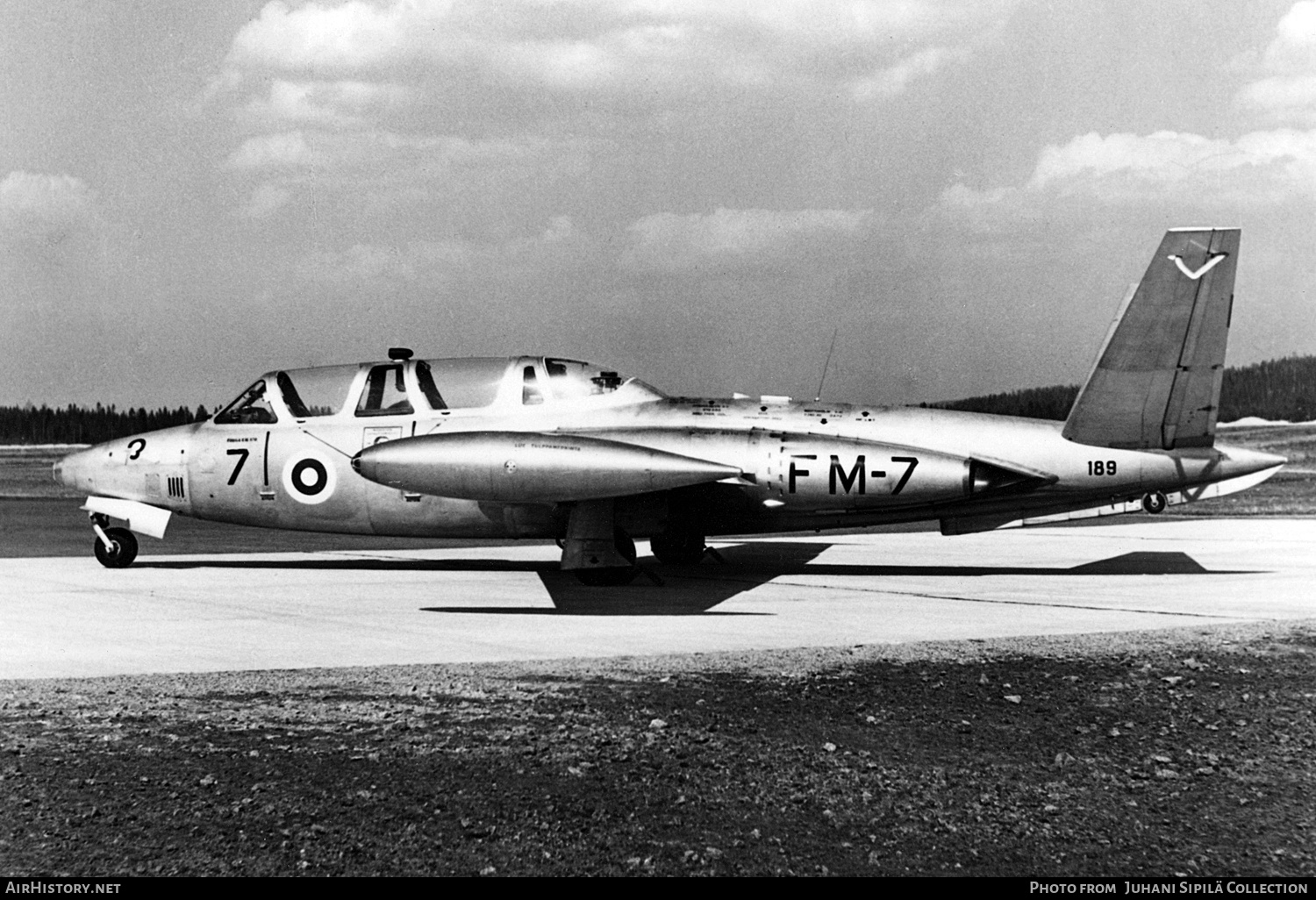 Aircraft Photo of FM-7 | Fouga CM-170R Magister | Finland - Air Force | AirHistory.net #795464