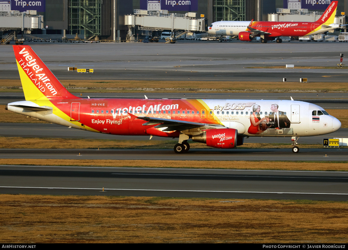 Aircraft Photo of HS-VKE | Airbus A320-214 | VietJet Air Thailand | AirHistory.net #795468