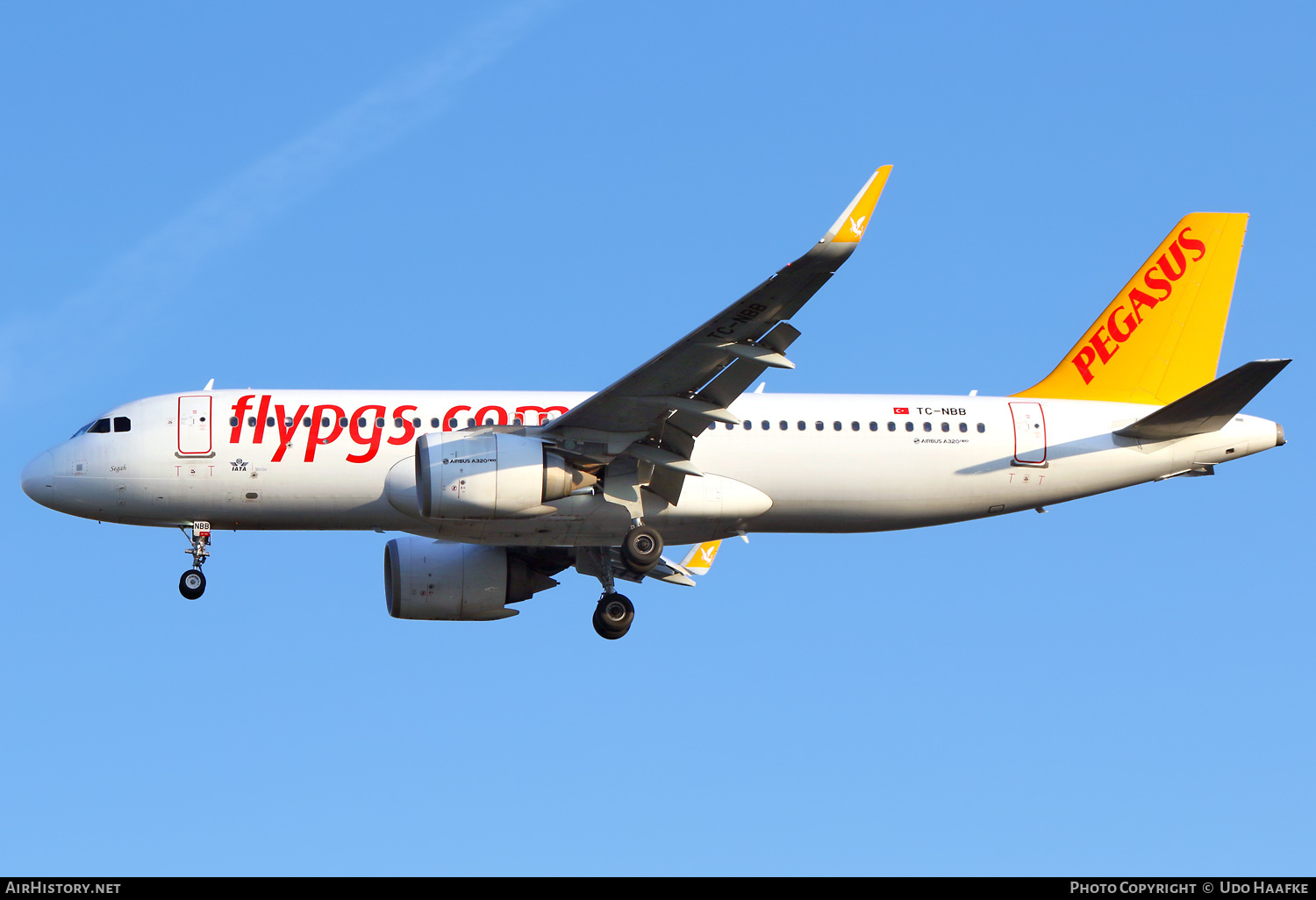 Aircraft Photo of TC-NBB | Airbus A320-251N | Pegasus Airlines | AirHistory.net #795486