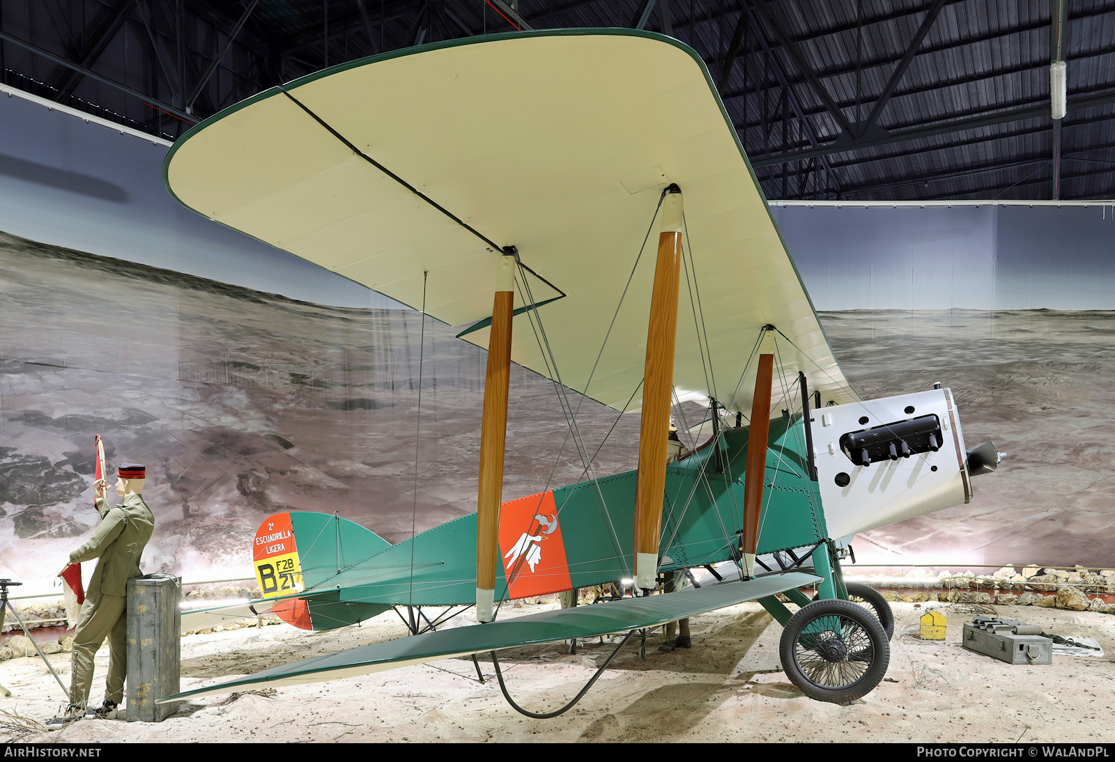Aircraft Photo of B21 | Bristol F.2B Fighter (replica) | Spain - Air Force | AirHistory.net #795488