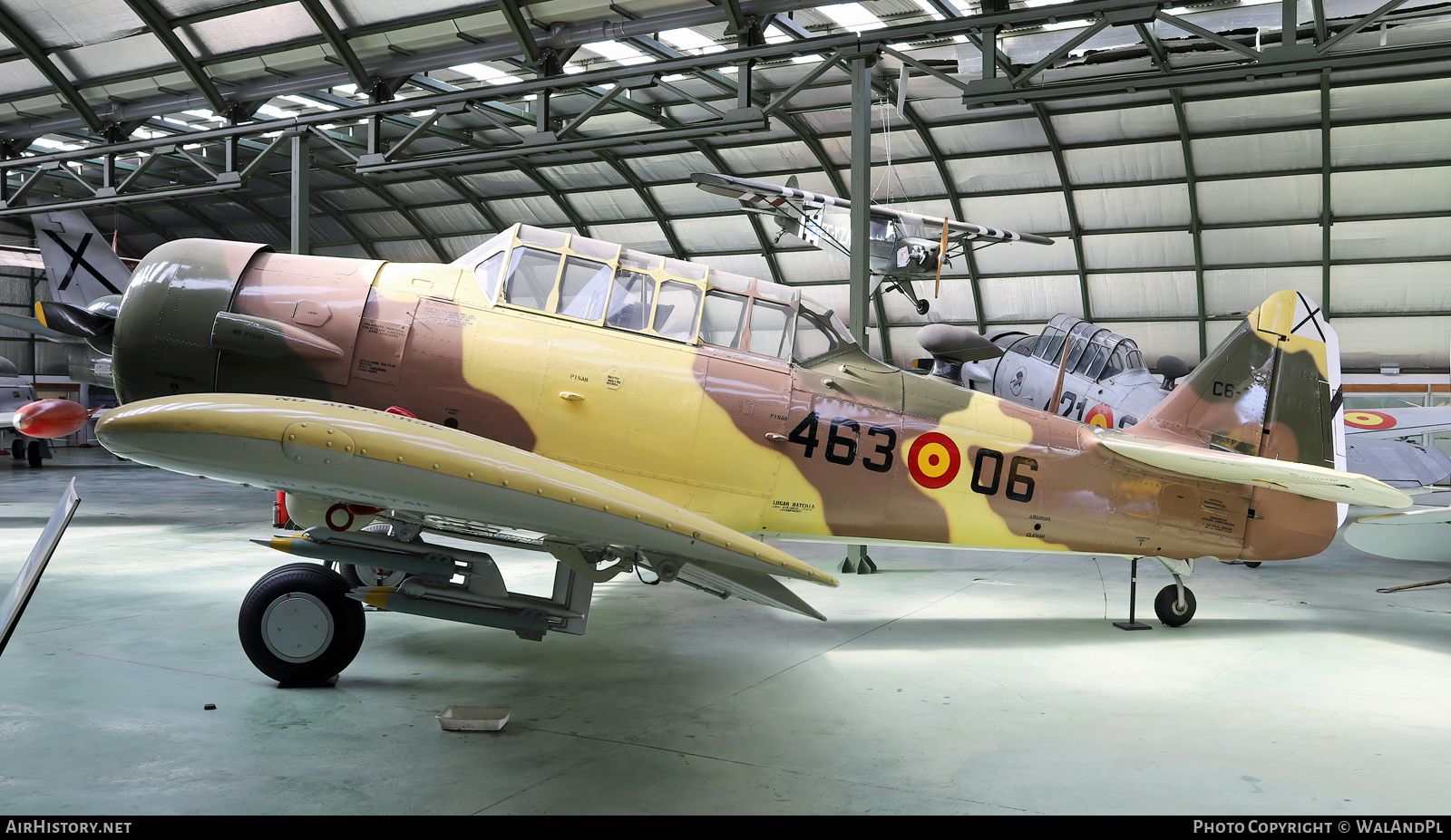 Aircraft Photo of C.6-35 | North American SNJ-4 Texan | Spain - Air Force | AirHistory.net #795497
