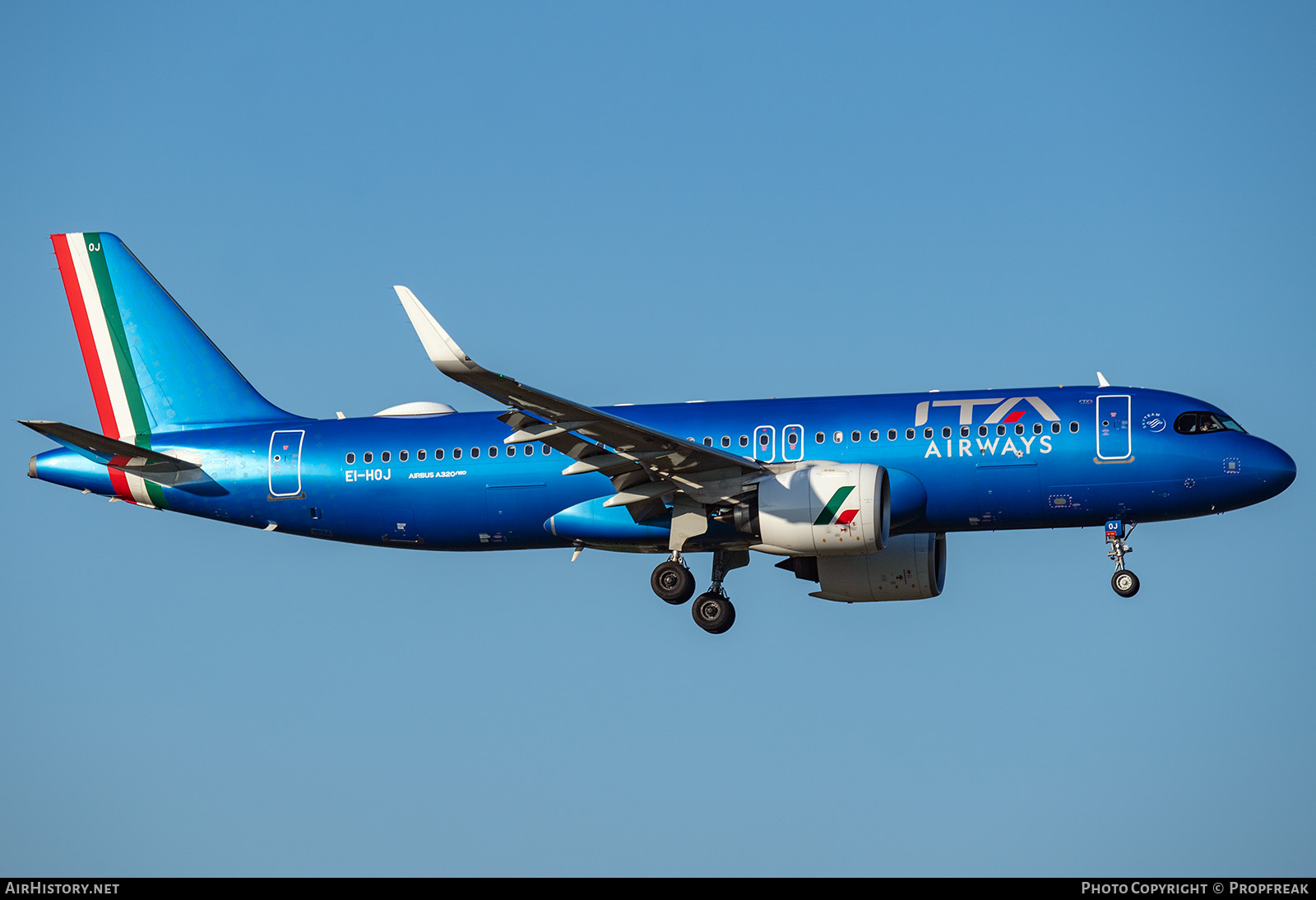Aircraft Photo of EI-HOJ | Airbus A320-272N | ITA Airways | AirHistory.net #795530