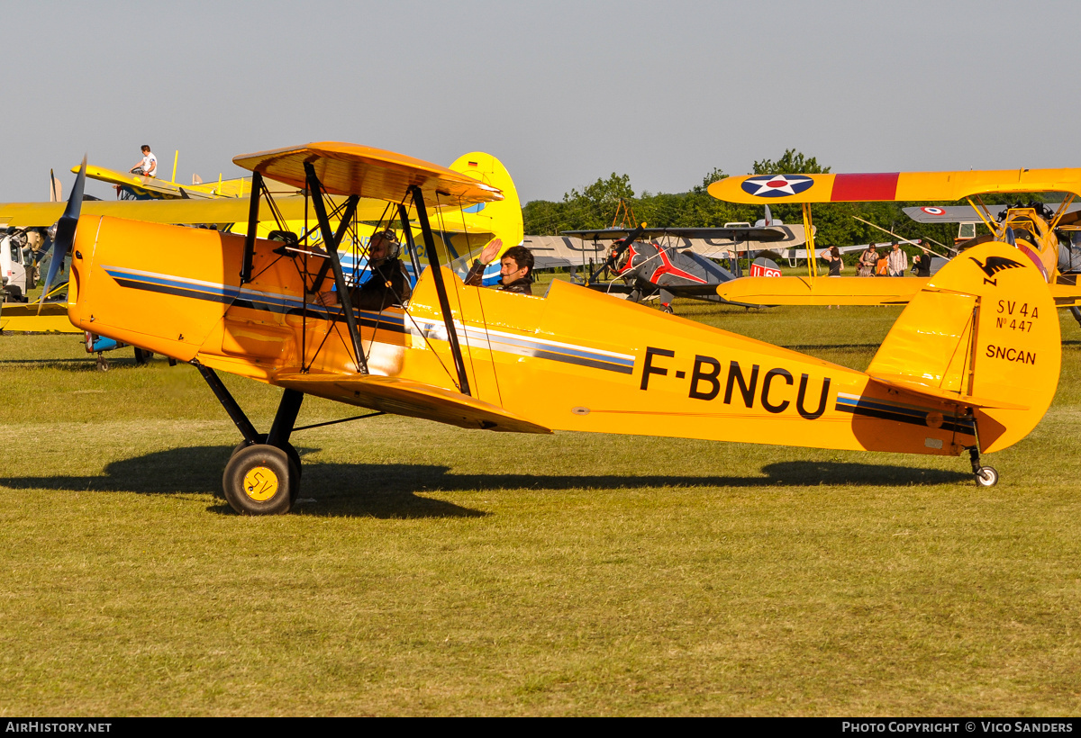 Aircraft Photo of F-BNCU | Stampe-Vertongen SV-4A | AirHistory.net #795545