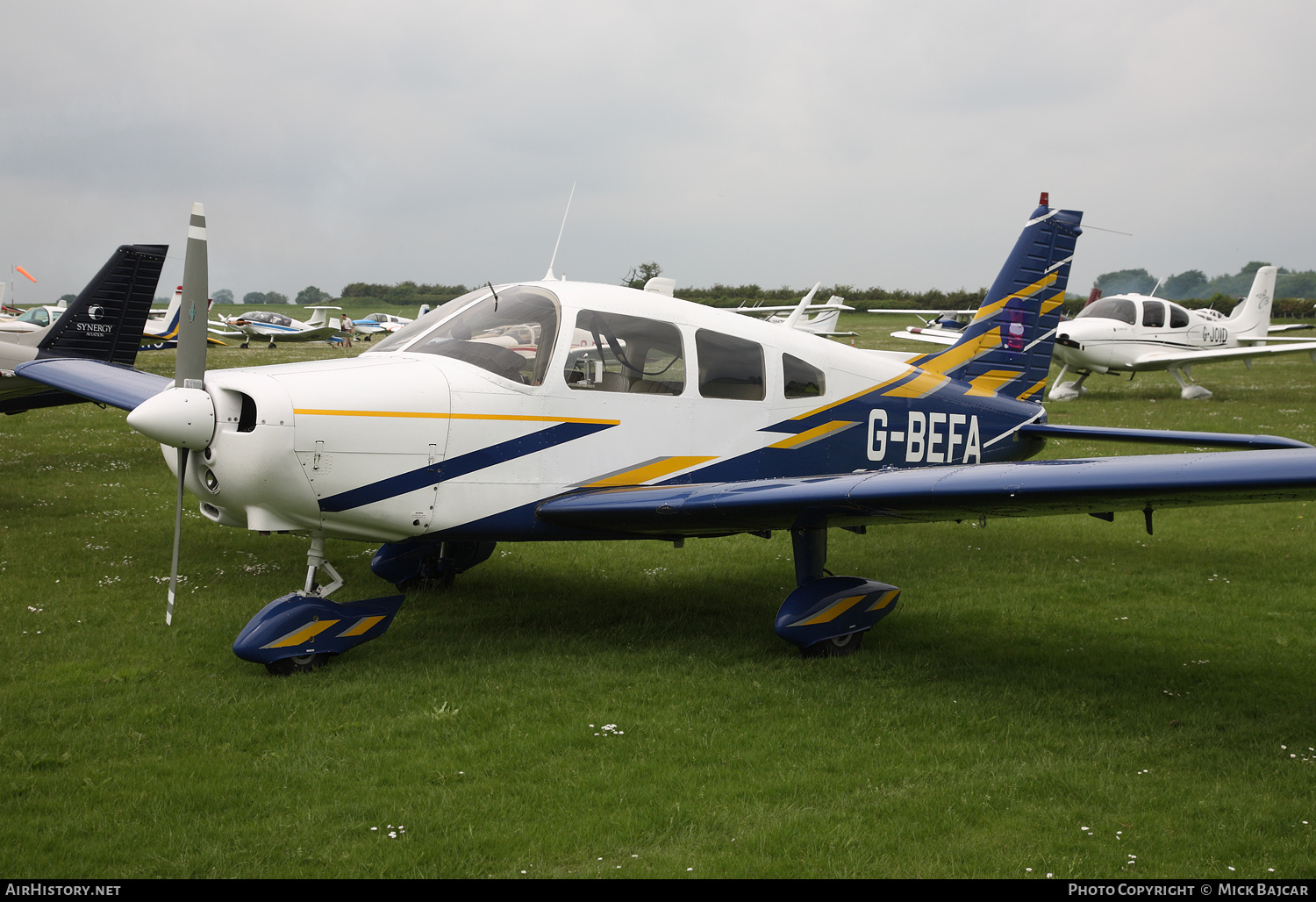 Aircraft Photo of G-BEFA | Piper PA-28-151 Cherokee Warrior | AirHistory.net #795549