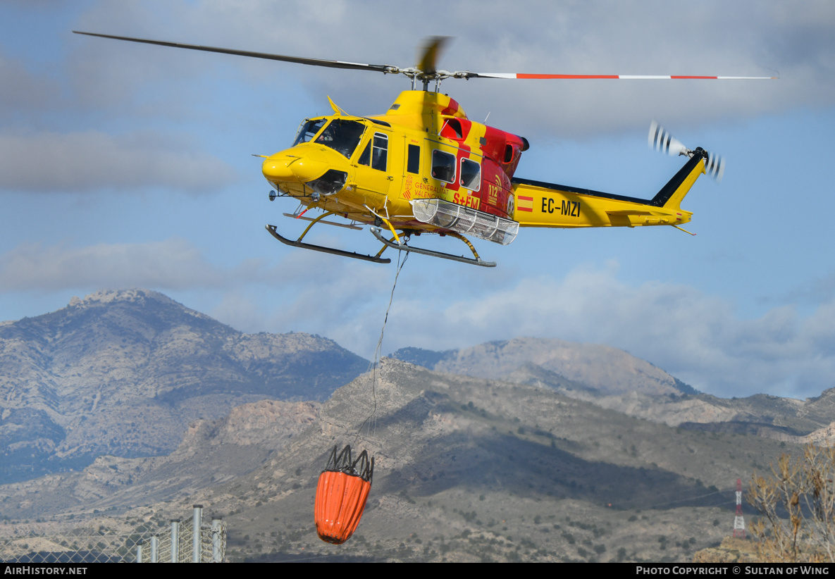 Aircraft Photo of EC-MZI | Bell 412SP | Generalitat Valenciana | AirHistory.net #795569