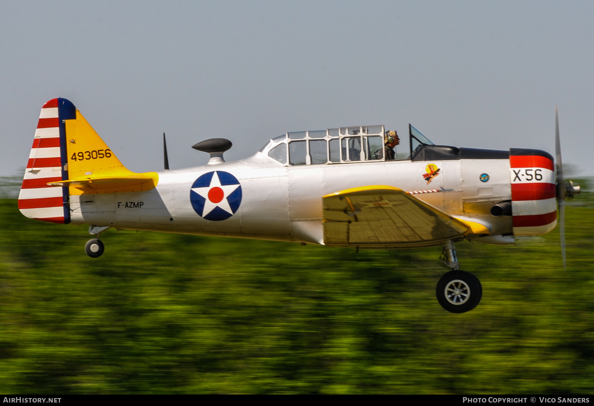 Aircraft Photo of F-AZMP / 493056 | North American T-6G Texan | USA - Air Force | AirHistory.net #795575