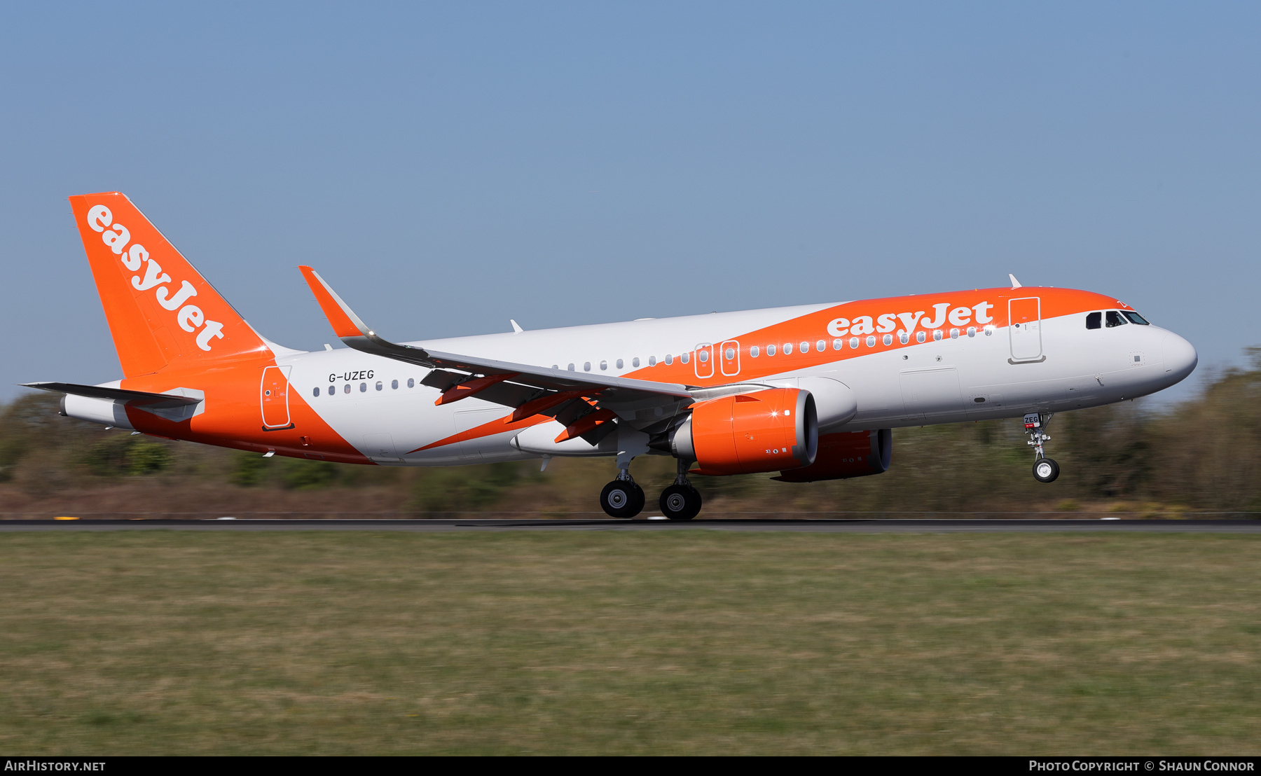 Aircraft Photo of G-UZEG | Airbus A320-251N | EasyJet | AirHistory.net #795577