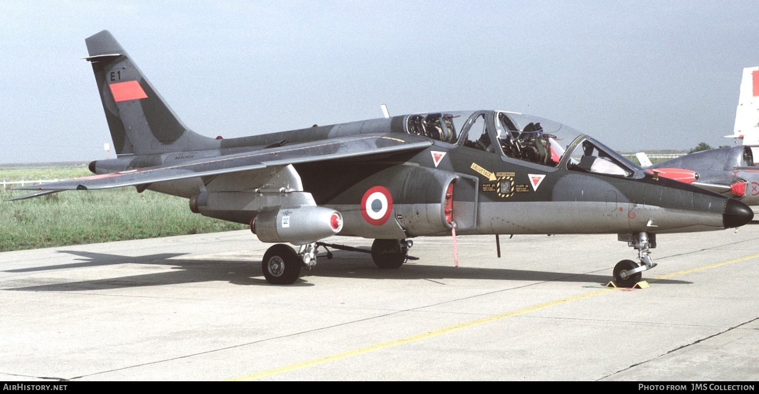 Aircraft Photo of E1 | Dassault-Dornier Alpha Jet E | France - Air Force | AirHistory.net #795584