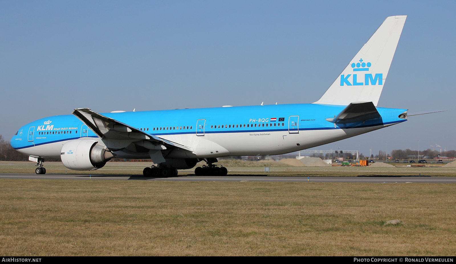 Aircraft Photo of PH-BQG | Boeing 777-206/ER | KLM - Royal Dutch Airlines | AirHistory.net #795639