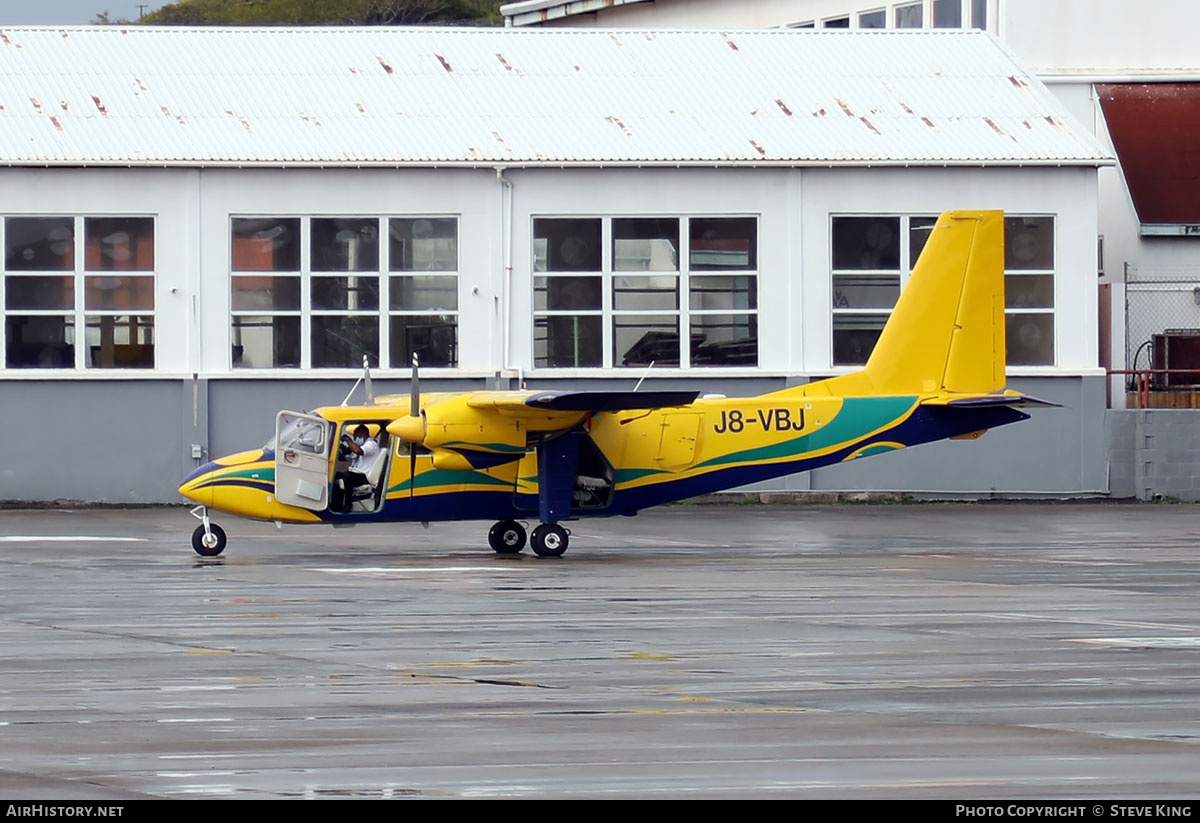 Aircraft Photo of J8-VBJ | Britten-Norman BN-2A-20 Islander | SVG Air - St. Vincent and the Grenadines Air | AirHistory.net #795648