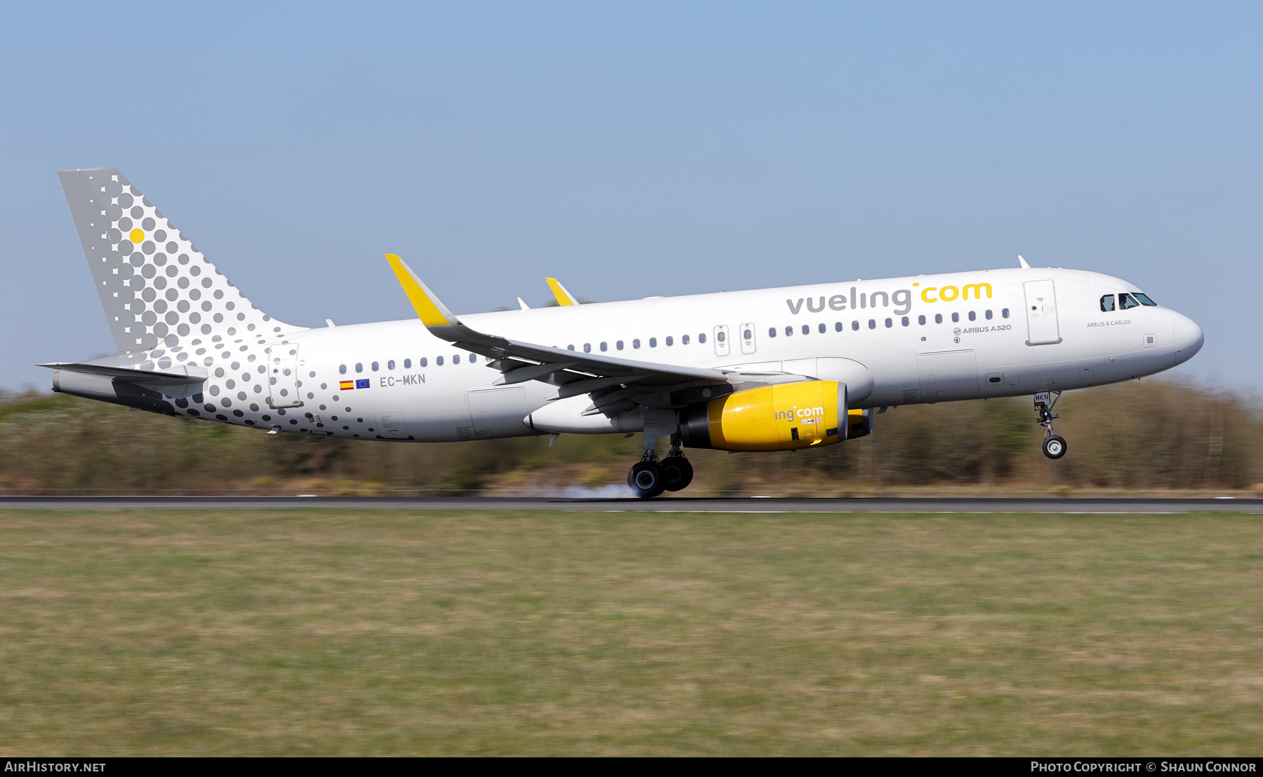 Aircraft Photo of EC-MKN | Airbus A320-232 | Vueling Airlines | AirHistory.net #795686