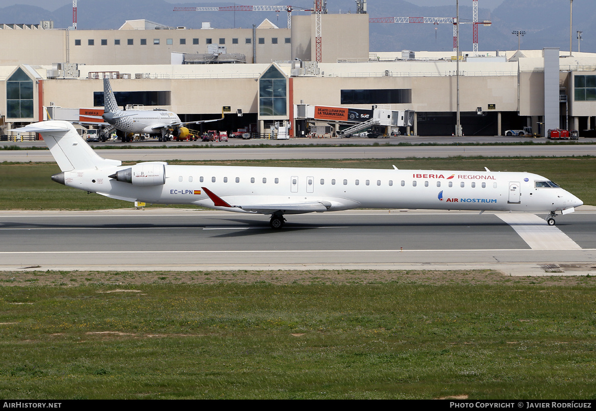 Aircraft Photo of EC-LPN | Bombardier CRJ-1000ER NG (CL-600-2E25) | Iberia Regional | AirHistory.net #795689