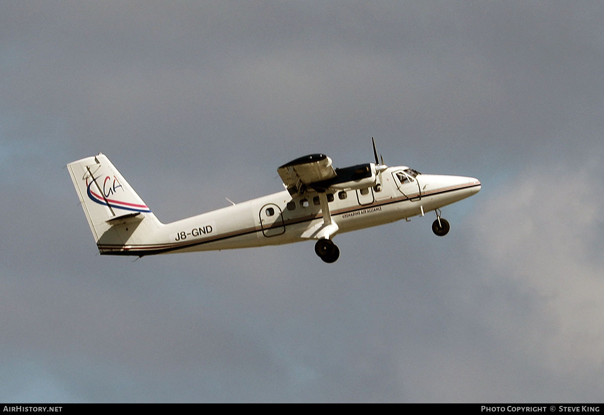 Aircraft Photo of J8-GND | De Havilland Canada DHC-6-300 Twin Otter | SVG Air - St. Vincent and the Grenadines Air | AirHistory.net #795713