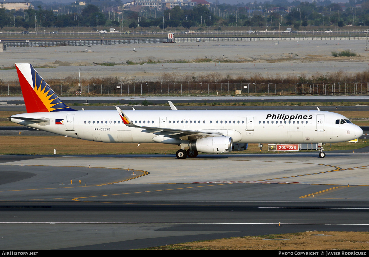 Aircraft Photo of RP-C9928 | Airbus A321-231 | Philippine Airlines | AirHistory.net #795723