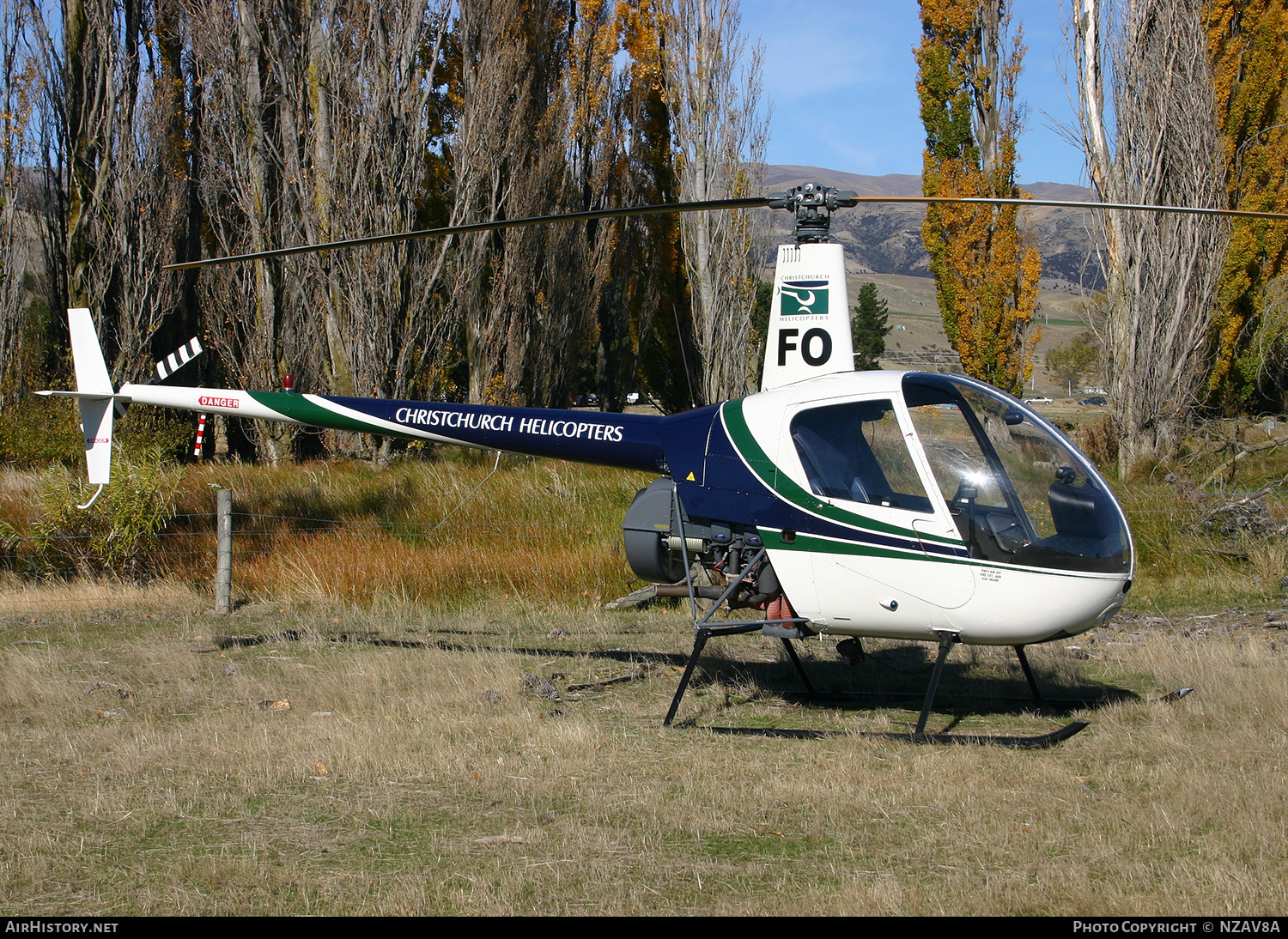 Aircraft Photo of ZK-HFO / FO | Robinson R-22 Mariner II | Christchurch Helicopters | AirHistory.net #795743